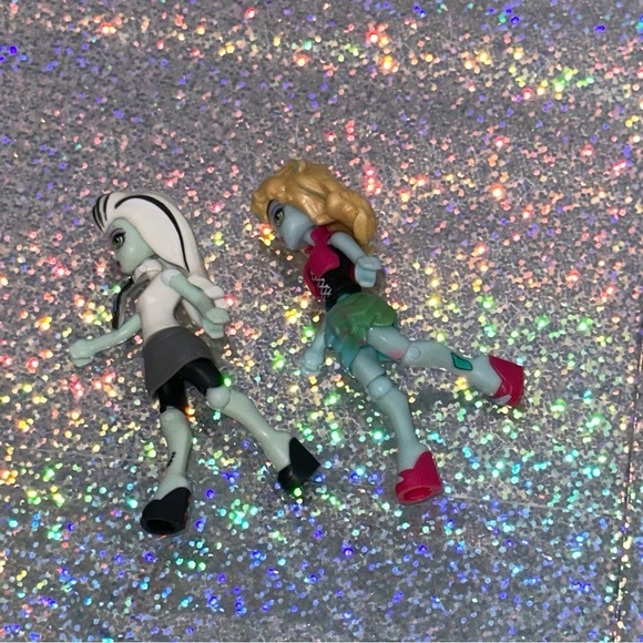 Monster High Mega Bloks Dolls Lot of 2 Dolls Lagoona Frankie Stein - Picture 7 of 13